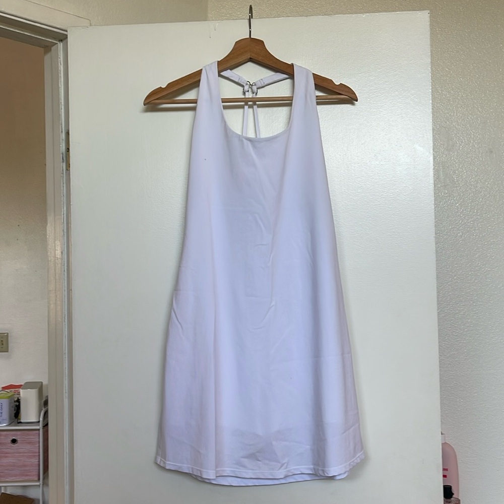 White A&F Traveler Dress